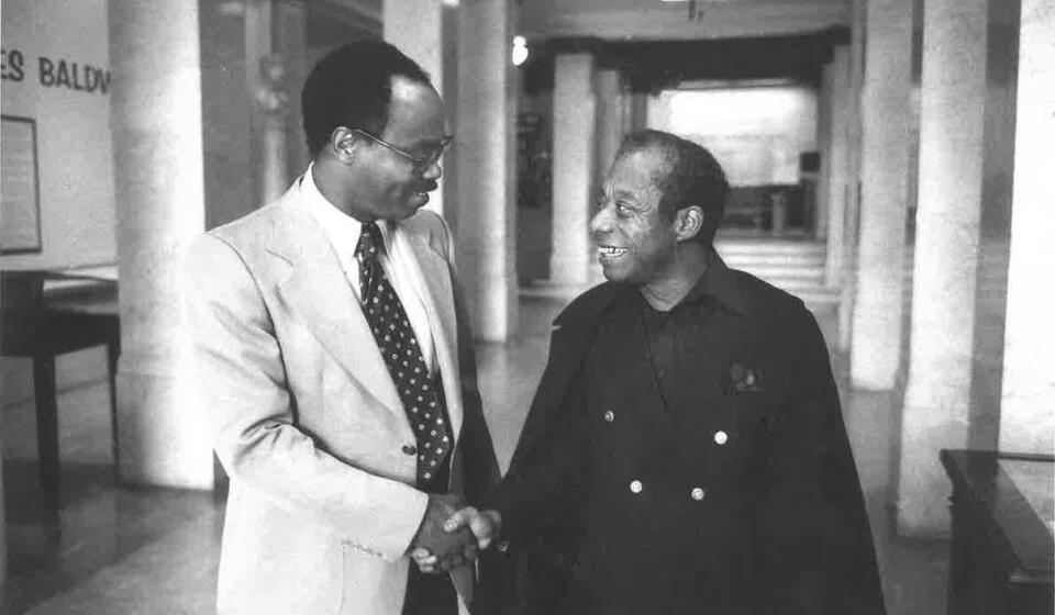 Bil Banks and James Baldwin